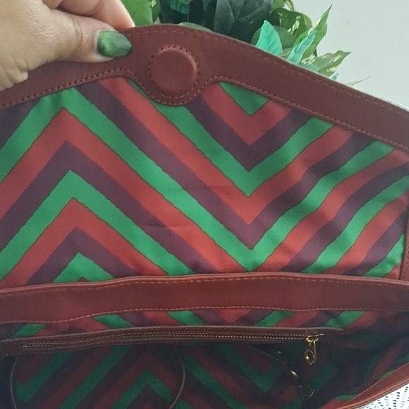 Marc by Marc Jacobs Brown Leather Satchel with Gold Hardware - Picture 6 of 7